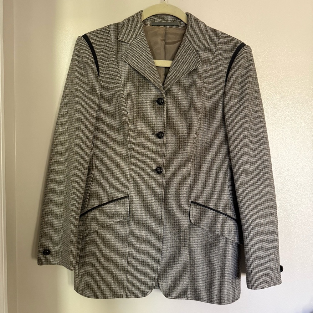 EuroStar International Reitmoden Equestrian Riding Wool Jacket Size Small